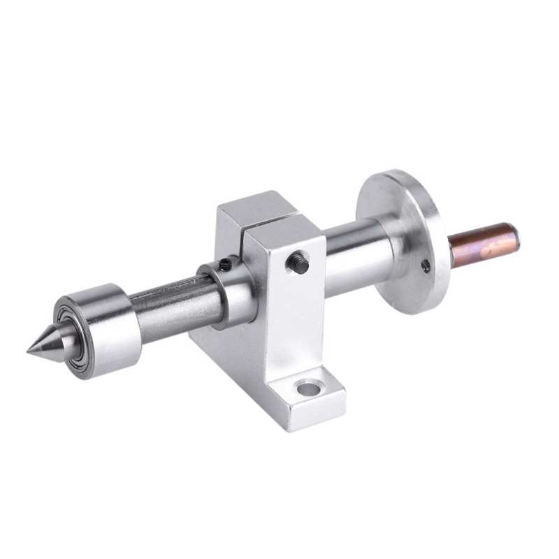 CNC Machine Parts For Mini Lathe Machine Double Bearing Live Center Revolving Centre DIY Parts Aluminum for CNC