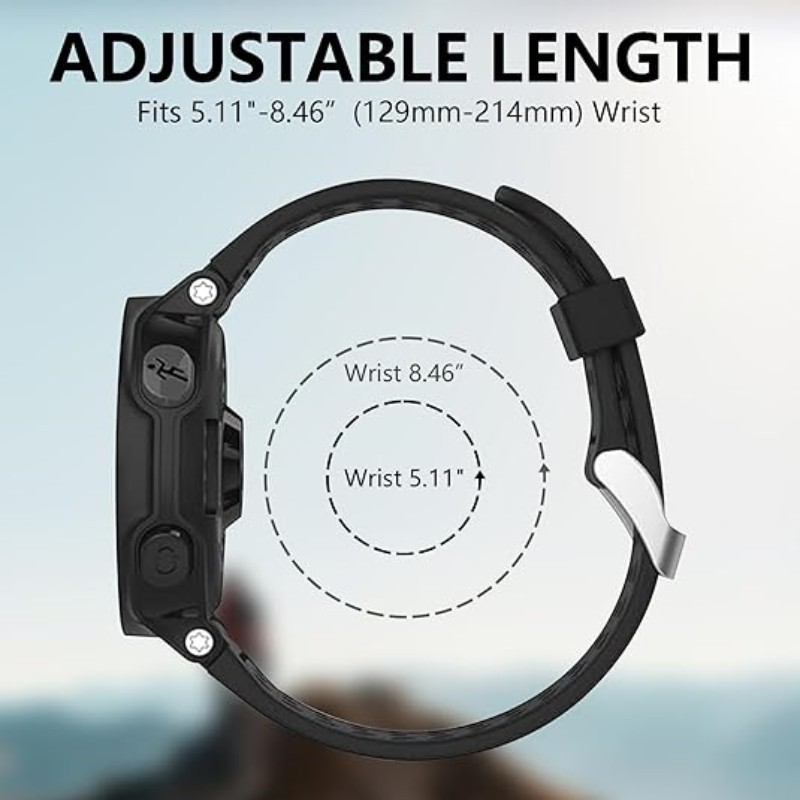 Correa deportiva de silicona para Garmin Forerunner 235 220 230 620 630 735XT, accesorios de pulsera