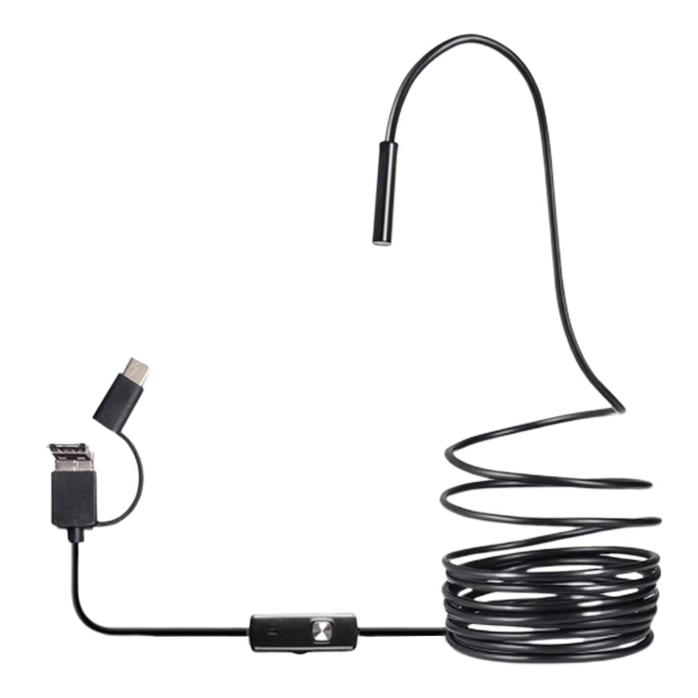 Verstelbare Android Ultra Clear Draadloze Telefoon Endoscoop Waterdichte 7Mm Camera Mini Mobiele Telefoon Endoscoop