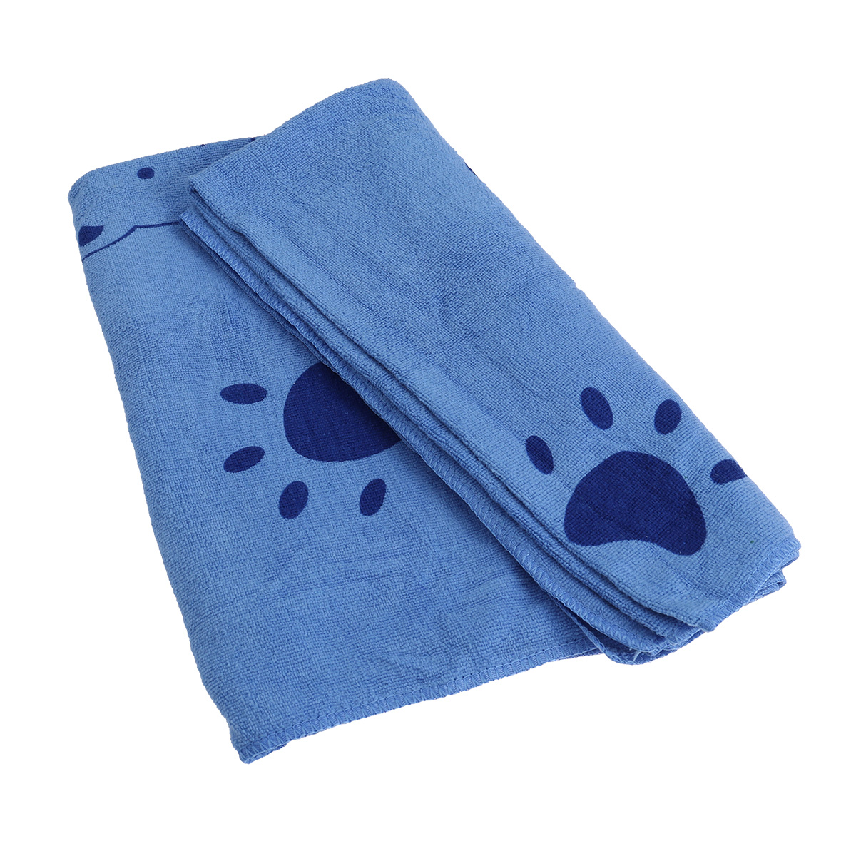 1pc 140X70 Cm trocken Haustier Handtuch Mikrofaser Handtuch Für Hund Katze Weiche schnell-trocken Haustier Schlecht handtuch Trockenen Handtuch Für Haustier Hund Welpen Katze Hunde: Blau