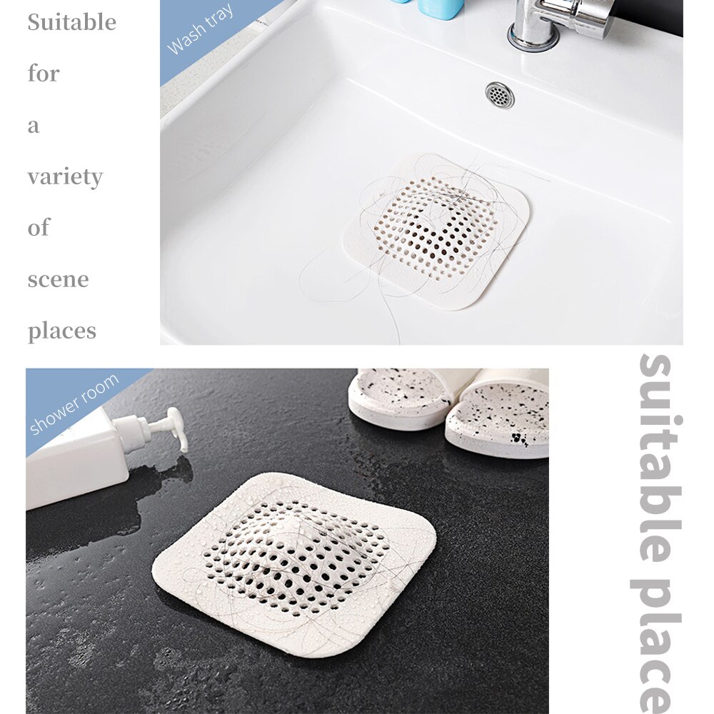 évier égout filtre sol Drain crépine eau cheveux bouchon receveur douche couverture cuisine salle de bains Anti colmatage outil