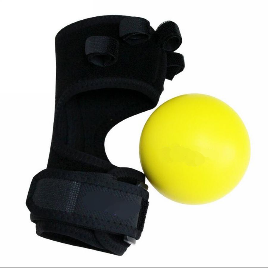 Anti-Spasticity Ball Splint Hand Functional Impairment Finger Orthosis Hand Ball Stroke Palsy Rehabilitation Massage Ball