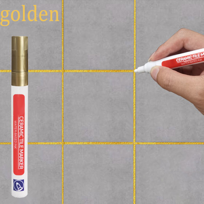 Fliesen mörtel Reparatur Fliesen mörtel Reparatur Fliesen Marker Fliesen Marker Fuge Fütterung Stift Fliesen Farbe Stift lösch bar Whiteboard Marker yb003: Dark Grau