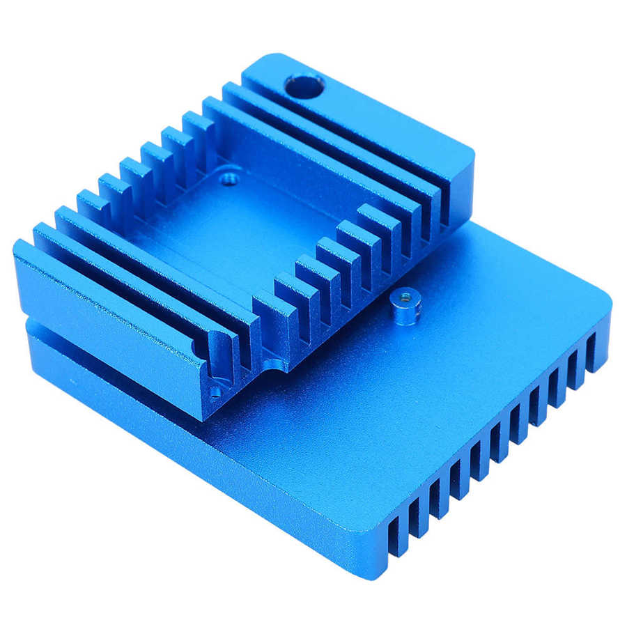 Aluminium Mini Router Shell Case Met Koelventilator Accessoire Voor Nanopi R2S
