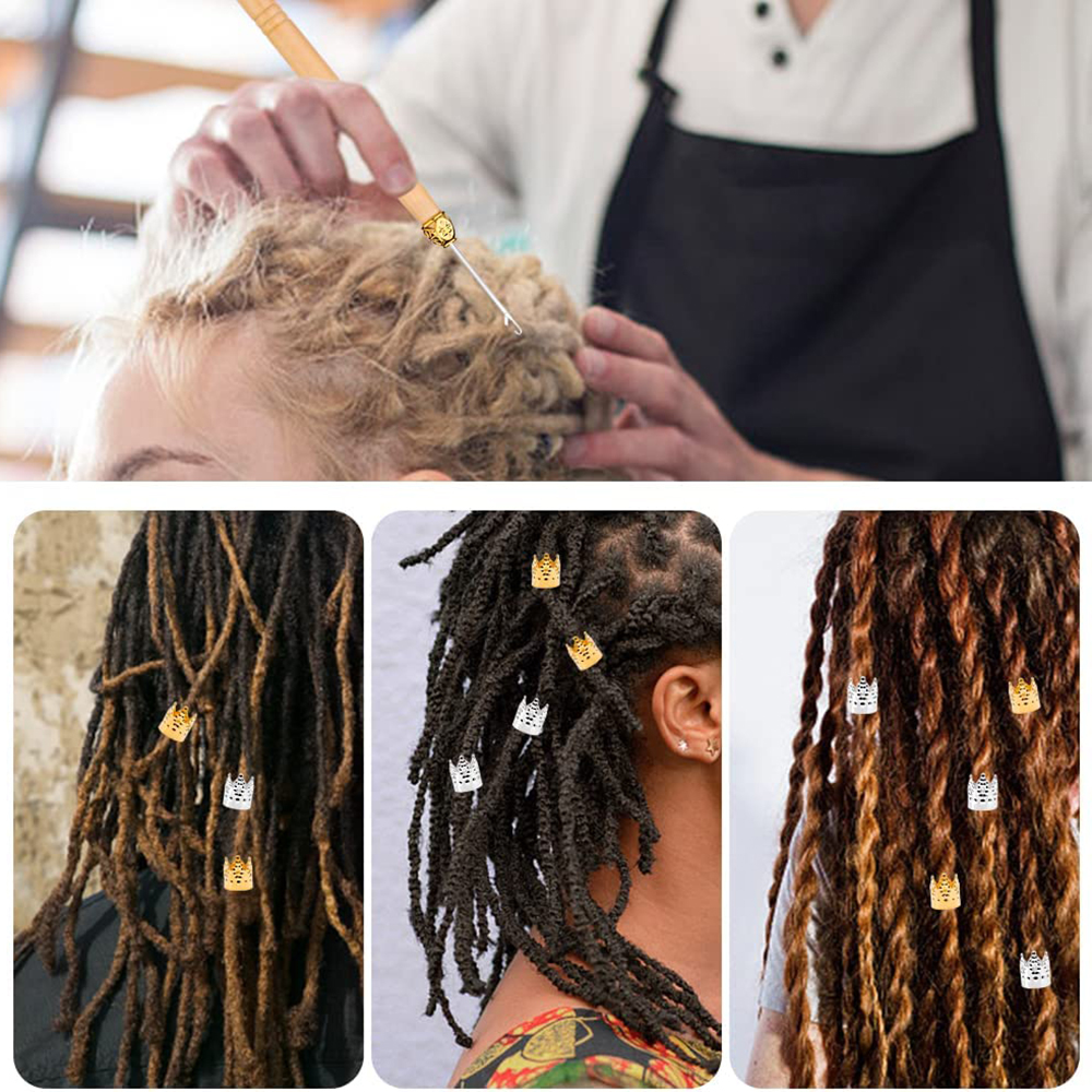 Herramienta de gancho de pestillo, ganchos de agujas de ganchillo, Kit de agujas de gancho de pestillo de plástico, gancho de pestillo doblado para fabricación de alfombras y cabello trenzado de ganchillo, 7/5 Uds.