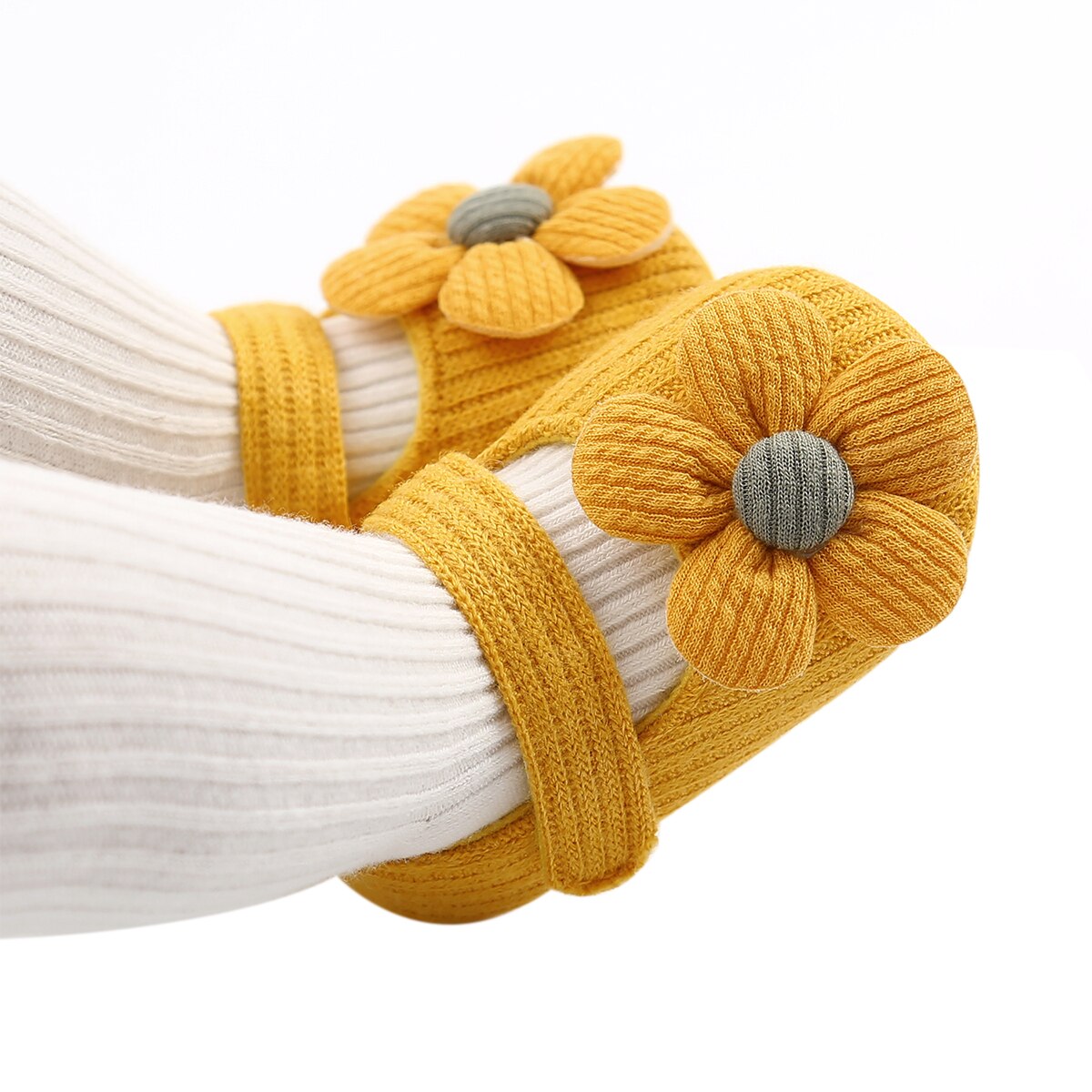 Bébé baptême chaussures + bandeau ensemble semelle souple florale Mary Jane chaussures plates et bandeaux ensemble 3 pièces pour les filles en bas âge