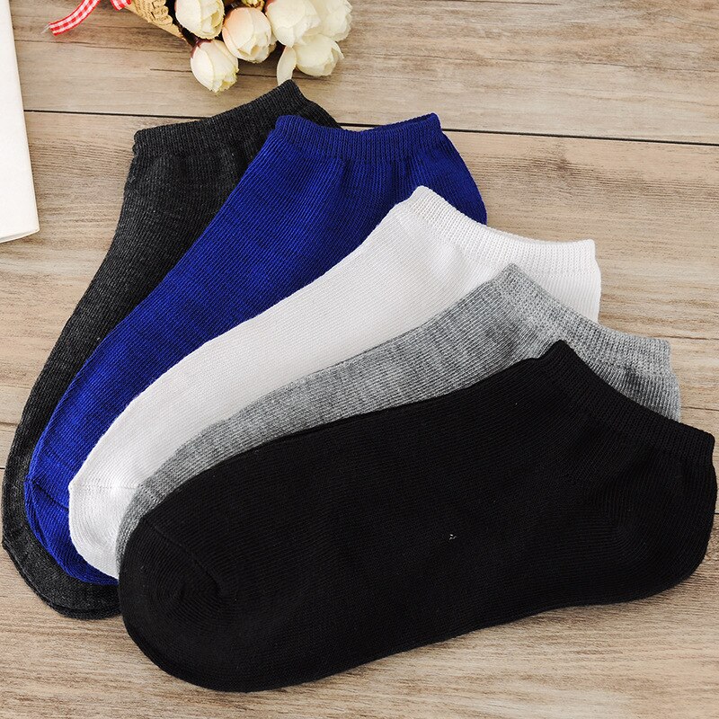 1 Pair Summer Men Ankle Socks Breathable Mesh Soft Socks Sport Solid Short Socks For Male Outdoor Walking Footwear D0370