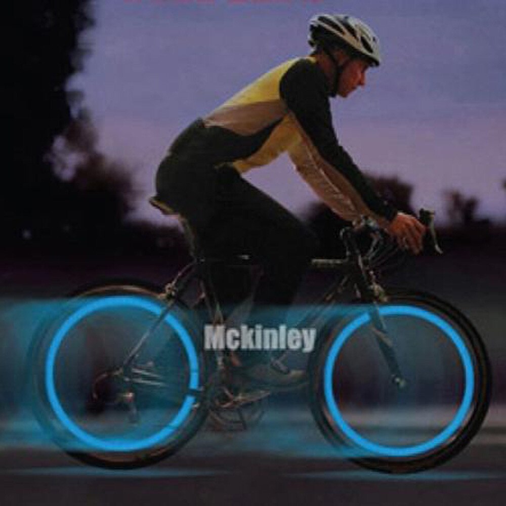 * Fiets Fietsen Spoke Wire Band Band Wiel Led Bright Lamp Mountainbike Licht Kleurrijke Grappige Fietsen Wiel Led