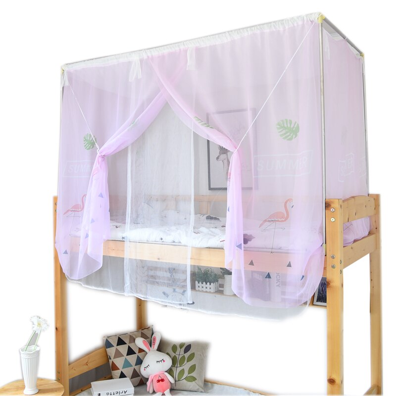 1.9X1X1X1.4 Double-Layer Klamboe Studentenflat Translucent Anti-Muggen Slaapkamer Stapelbed bedden Insect Netto
