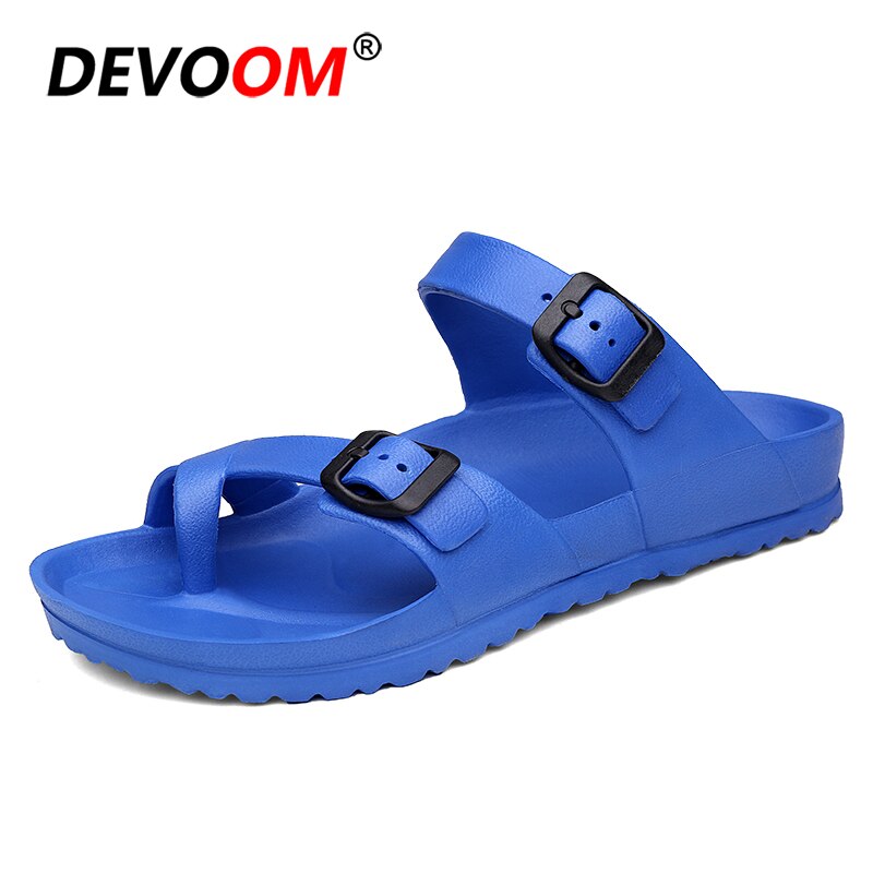 Solide tøfler herre sommerfisktøfler comfort croks sandalias herre flip flops integrerte eva strandsko light  #45