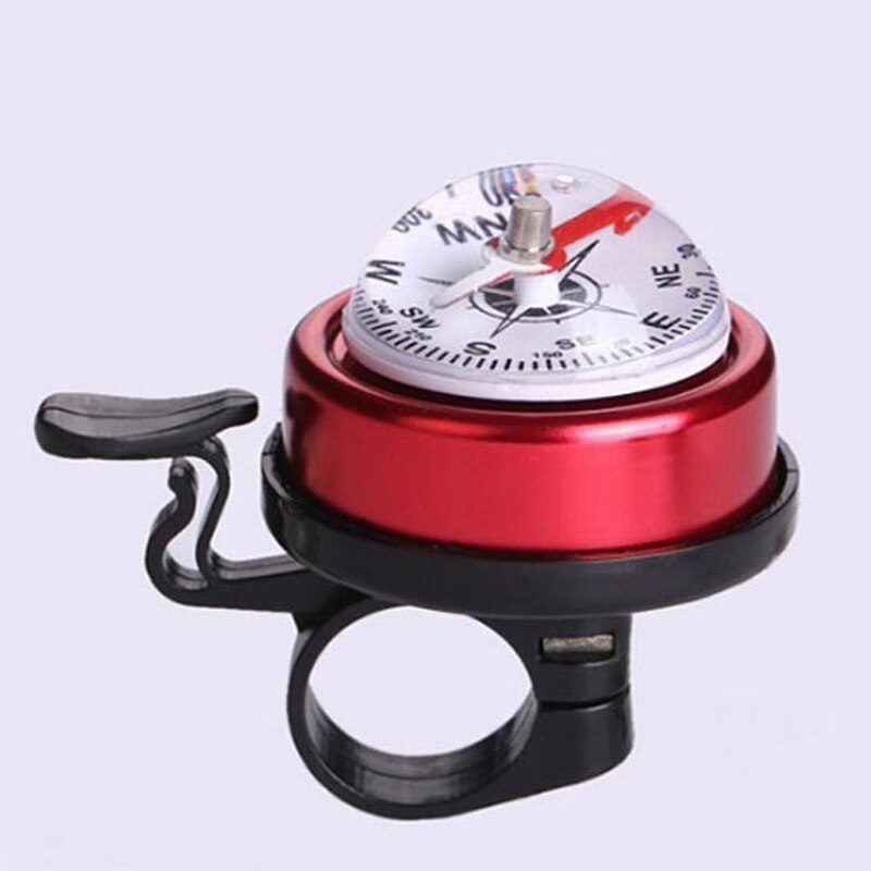 Bike Bicycle Invisible Bell Aluminum Loud Sound Compass Handlebar Safety Bell XR