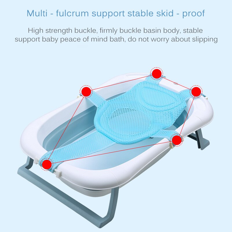 hamaca bañera bebe hamaca bañera Red de baño para bebés hamaca asiento infantil ducha cojín bañera almohada neto Pad niños baño antideslizante ducha cuna asiento hamaca bebe baño hamaca para bañera