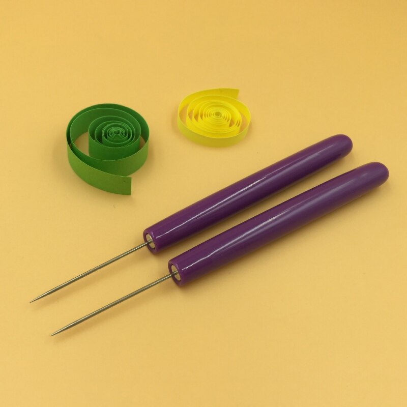 The premium quilling tools Handmade Grooved Paper Slotted Kit Paper Quilling Rolling Needle Pen Tools uu