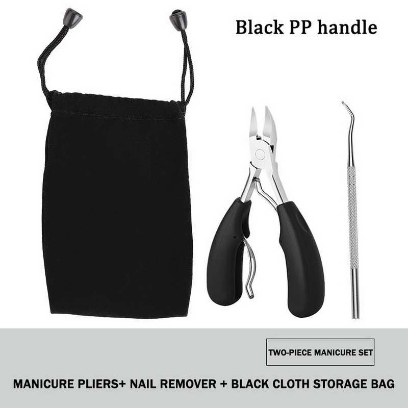 Toe Nail Clippers Remove Dead Skin Nail Correction Nippers Ingrown Toenail Cuticle Scissor Edge Cutter Thick Pedicure Care Tool: Purple