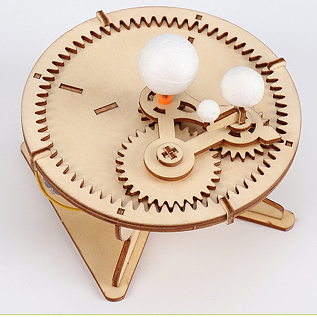 Motorized Solar System Science Kit Earth Sciences, Geology Science Kits Learning Educational Toys DIY