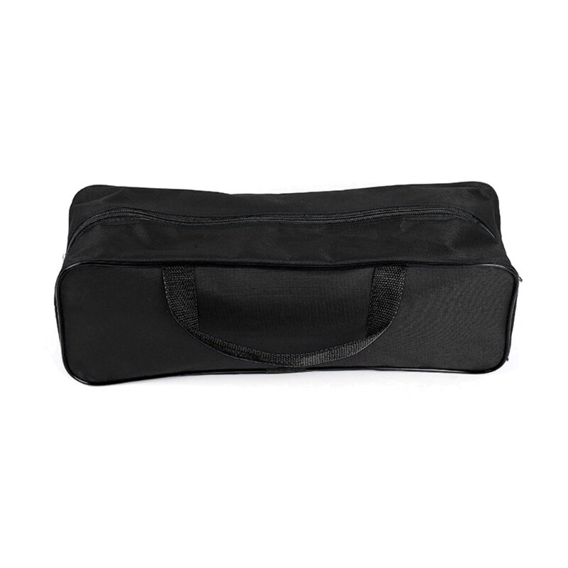 Borsa porta attrezzi portatile per elettricista elettrico resistente tutto'usura: nero