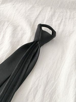 Dame slips retro solid silkeaktig smal hals slips slim glatt dame slips koreansk stil enkel matchende trendy unisex