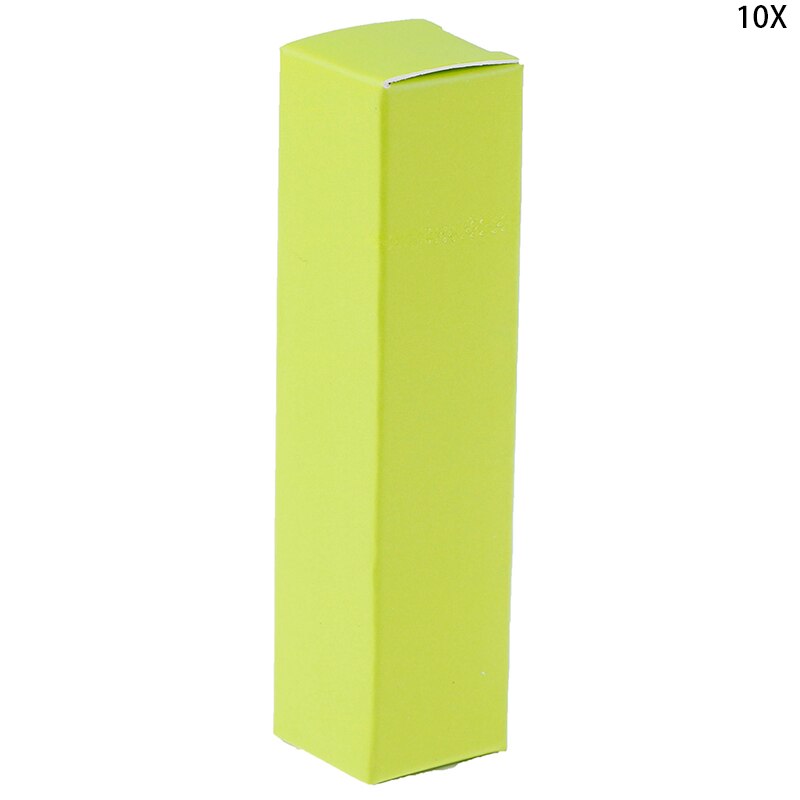 10pcs Kraft Paper Cardboard Box For Lipstick Cosmetic Essential Oil Package Box Rectangle Perfume Bottle Packaging Boxes: GN