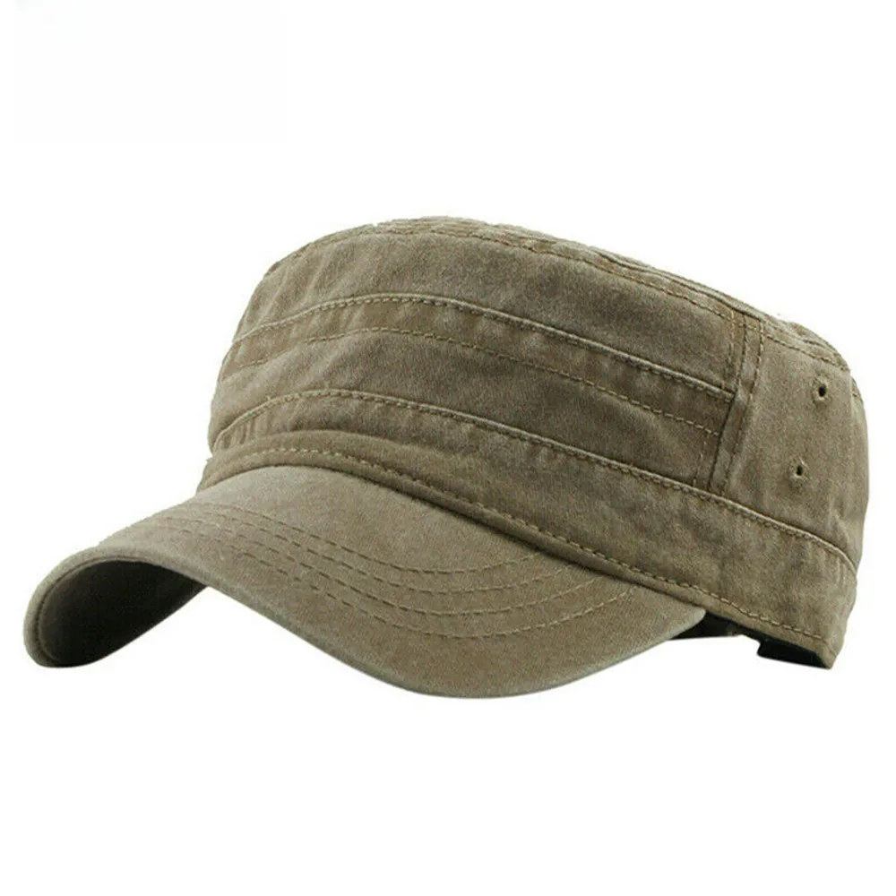 flat topphatt til menn uformelt baseballcapser trendy sommersolhatter