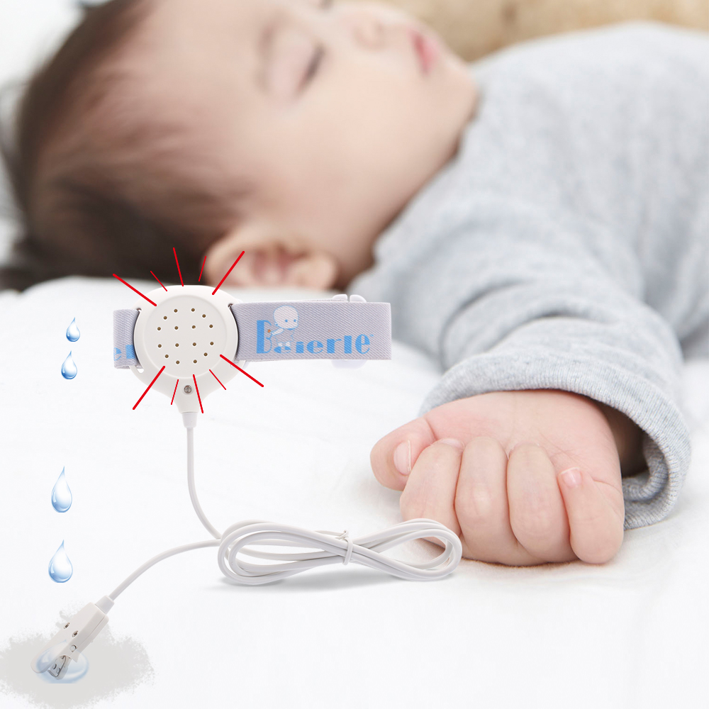 Baby Slaap Bedplassen Sensor Alarm Kinderen Peuter Volwassenen Zindelijkheidstraining Natte Herinnering Slapen Enuresis Plaswekker