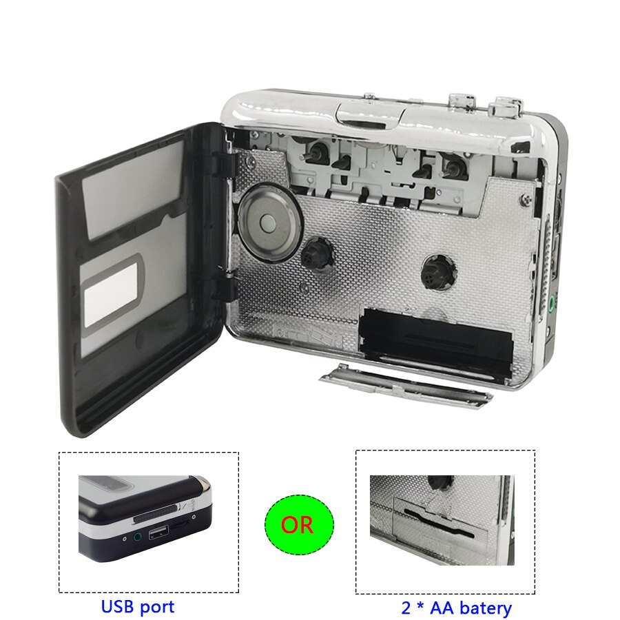 Ezcap231 convertisseur de Cassette en MP3 lecteur de Cassette USB lecteur de bande baladeur convertir les bandes en lecteur Flash USB pas besoin de PC