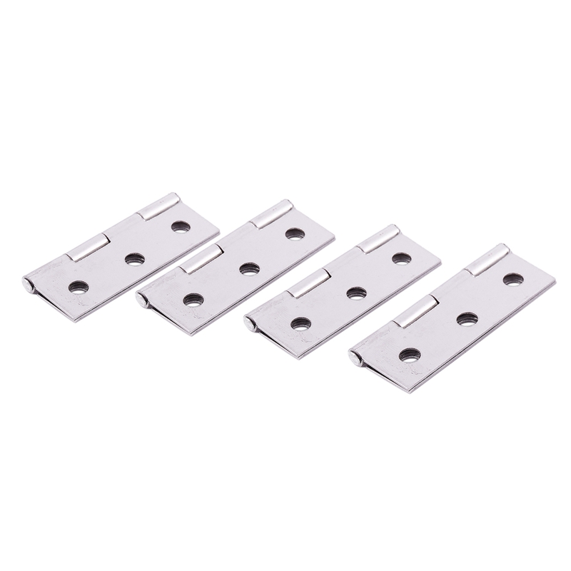 12 kpl saranat huonekalusaranat oven sarana ruostumaton teräs kaapin oven taitto sarana , 4 kpl 45 x 32 mm & 8 kpl 55 x 35mm