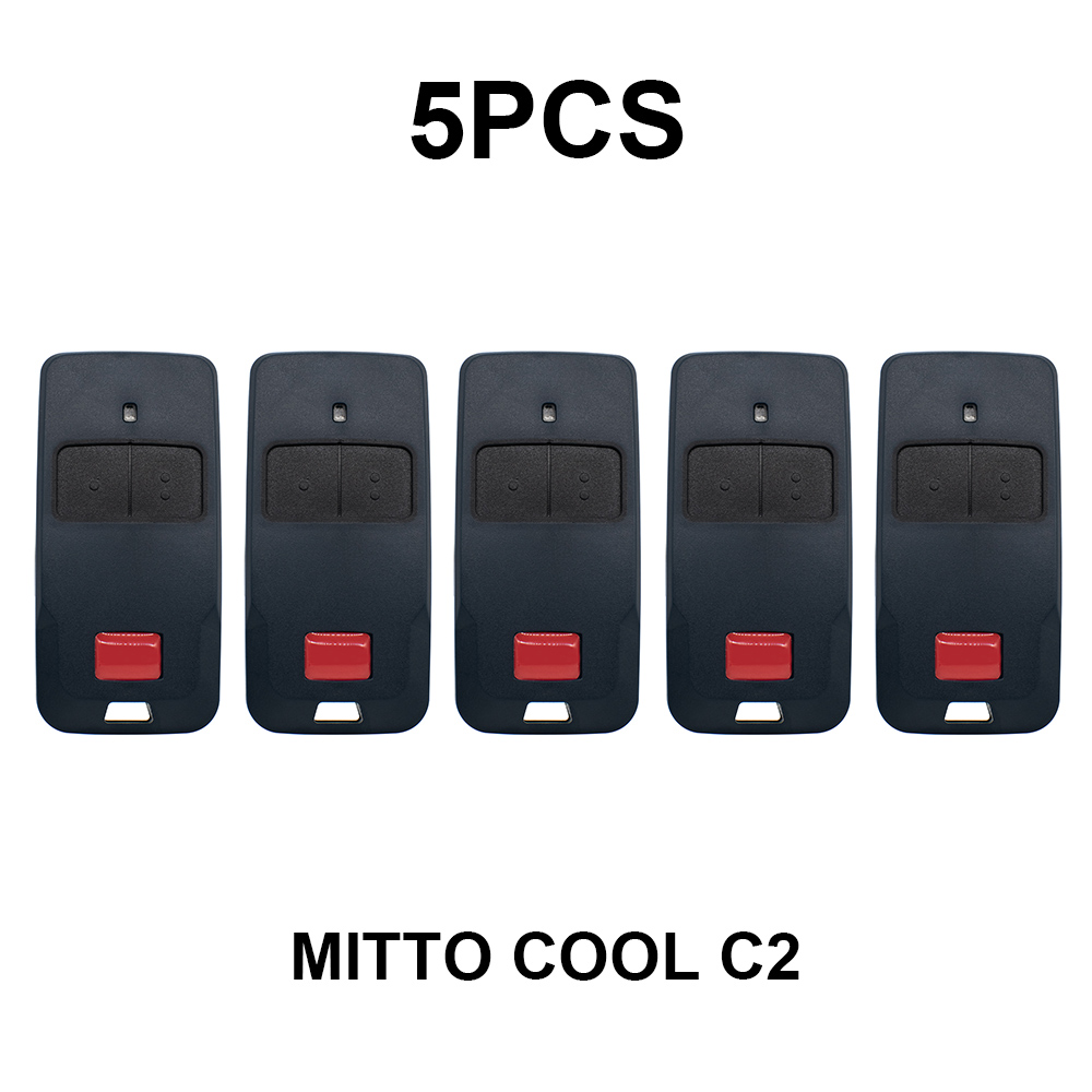 1-20pcs Bft Mitto Cool 2 4 Remote Control Cool C2 C4 Garage Door Remote Control: grey