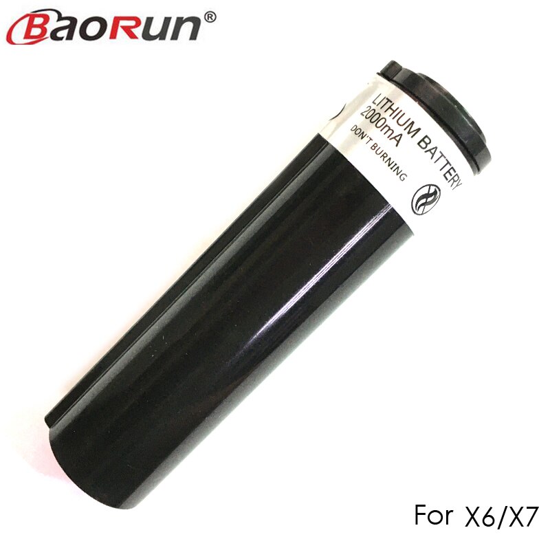 Originele Reservebatterij Forbaorun X7 X6 Oplaadbare Tondeuse Vervanging Lithium Batterij 2000mA