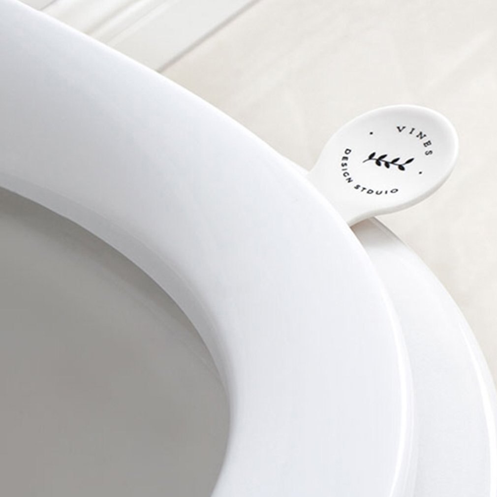 Husholdnings badeværelse praktisk toiletdæksel toilet praktisk afdækkende enhed arbejdsbesparende toiletdæksel