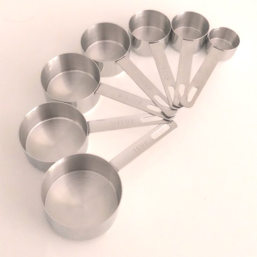 MIU France 7-Piece Stainless Steel Measuring Cup Set