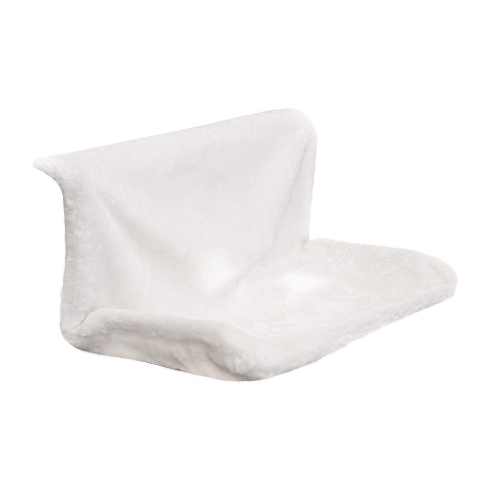Cat Bed Removable Window Sill Cat Radiator Lounge Hammock for Cats Kitty Hanging Bed Cosy Carrier Pet Bed Seat Hammock: white