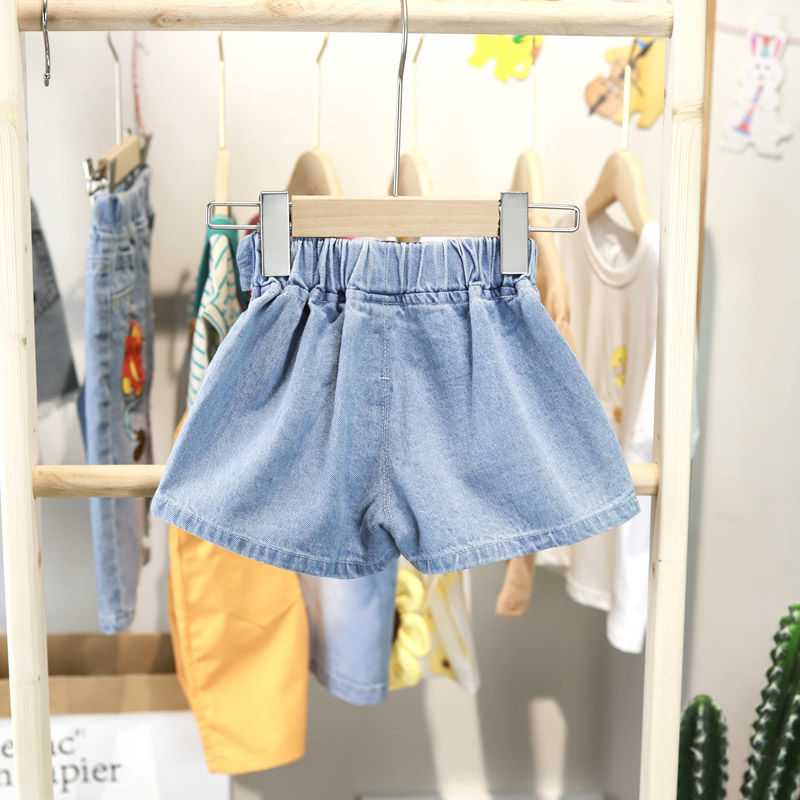 New Summer tinta unita bambini bambini neonati vestiti per ragazze pantaloncini di Jeans pantaloni per ragazze Jeans lunghi pentole lunghe per l&#39;autunno