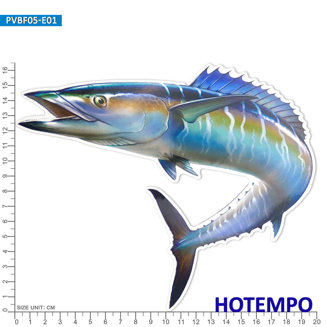 20cm, Pegatinas de peces marinos grandes, Delfín Común, Pescador de Viajes de Pesca, para Barcos, Portátil, Equipaje, Moto, Coche, Skate, Peceras, Cristales, Ventanas, Paredes, Pegatinas impermeables