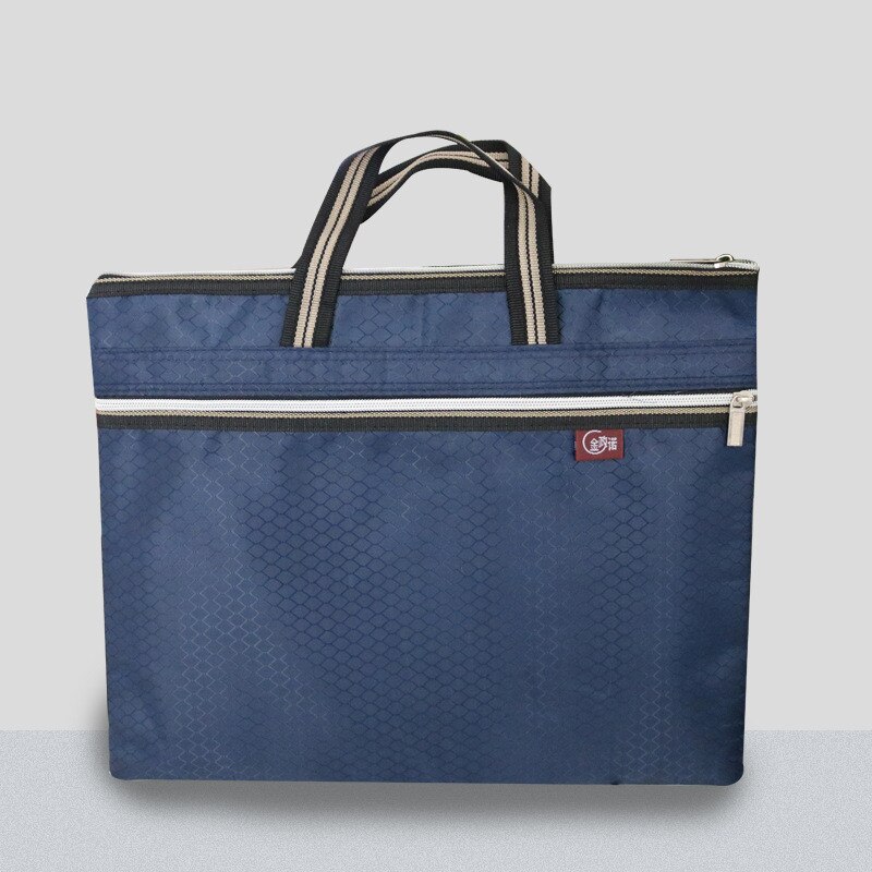 Aktetas kantoor documententas waterdichte oxford laptoptas casual handtas grote capaciteit tote: Blauw 1