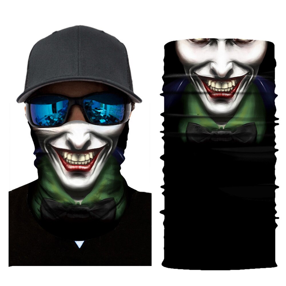 Bike Half Fietsen Gezichtsmasker Schedel Ademend Anti-Uv Winddicht Fietsen Gezichtsmasker Nek Fiets Snowboard Ski Balaclava Masker #40: E