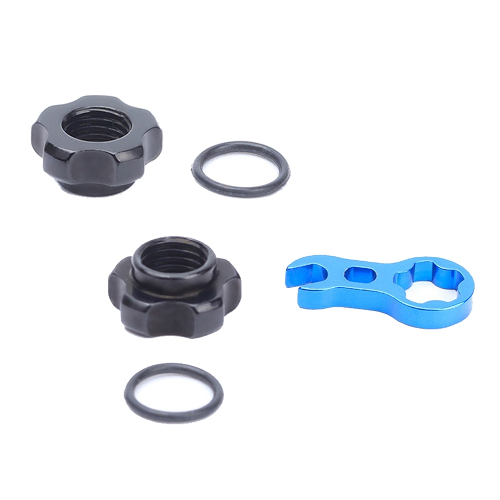 Bike Valve Adapter Schrader to Presta Converter Bicycle Valve Core Wrench