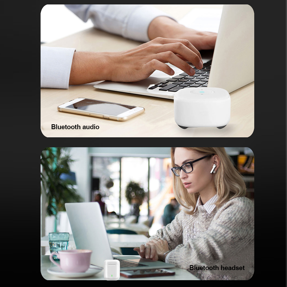 Adaptador USB Bluetooth 6,0 transmisor receptor Bluetooth 6,0 Dongle adaptador USB inalámbrico para ratón teclado altavoz música