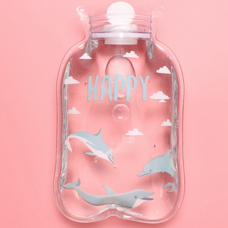 250Ml-2000Ml Kleine Rubber Warm Water Zak Meisjes Draagbare Hand Warme Voeten Dikke Hoge Dichtheid Rubber Hand tas Warming Winter Fles: 23