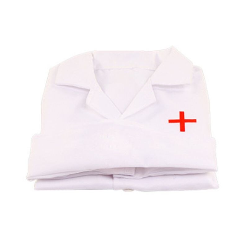 Juego de simulación de Doctor y enfermera, juguetes de madera para niños, 63HE: 4