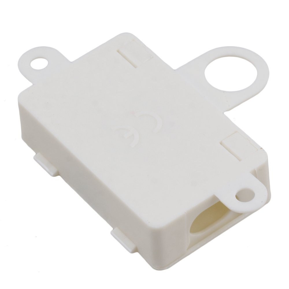 Beige Plastic Mini Cable Wire Junction Box with T06-MM3S Terminals &amp; Wire Sleeve for Chandeliers Pack of 4