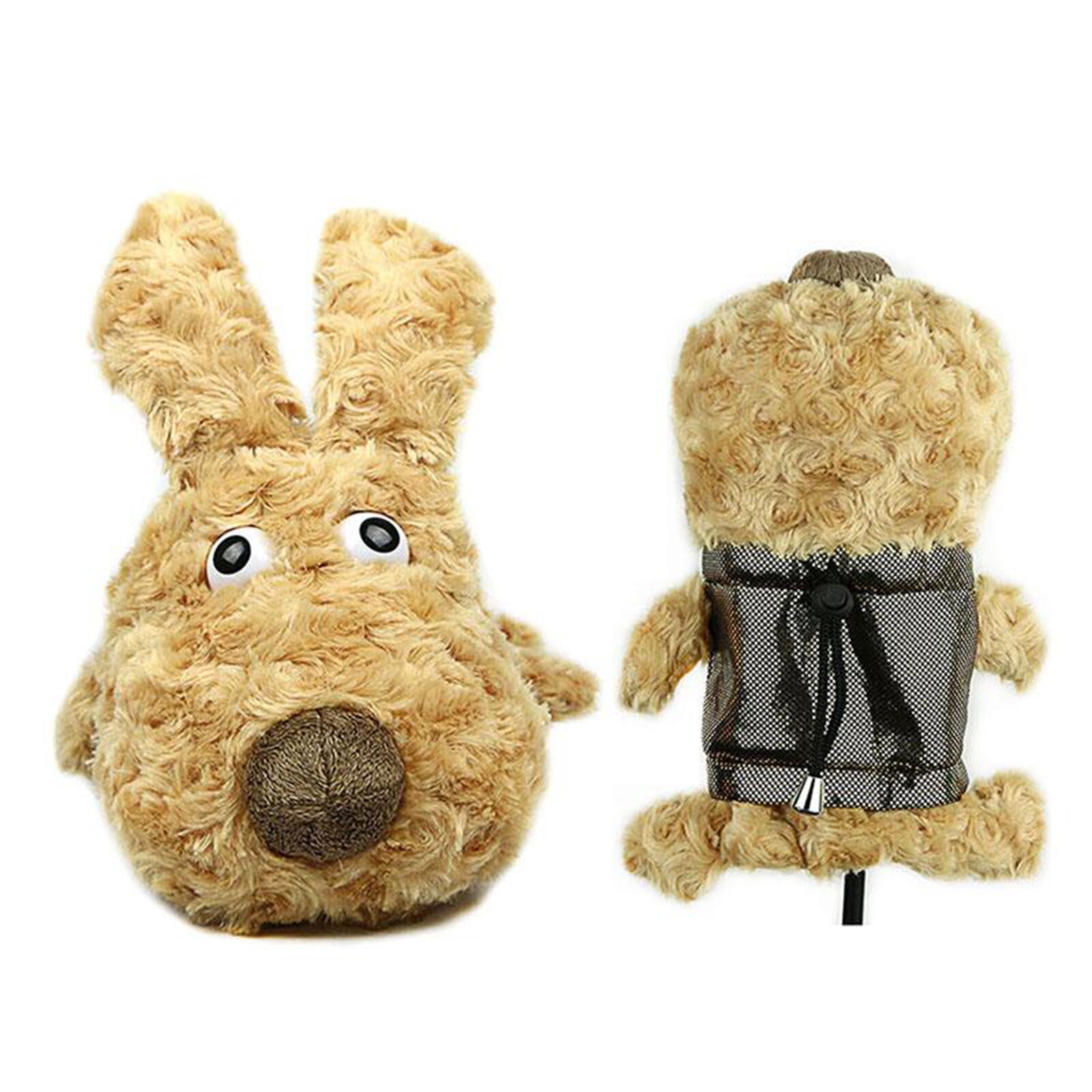 Golf Club Head Cover Leuke No.1 Driver Headcover Hout Guard Beschermen Mouw: khaki No.1