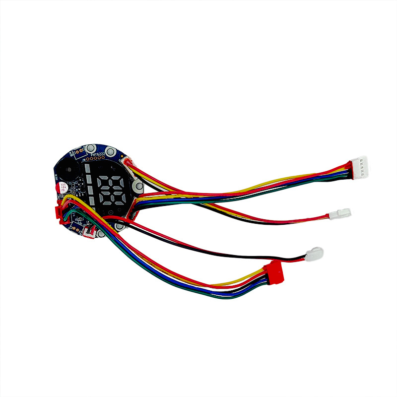 For HX X7 Electric Scooter Controller Display Bluetooth Board Throttle Headlight Taillight Fender Kit Scooter Update Spare Parts: PURPLE