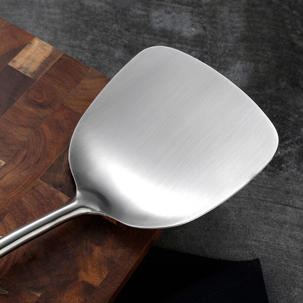 Stainless Steel Cooking Utensil Set, Nonstick Kitchen Utensils Set with Spatula