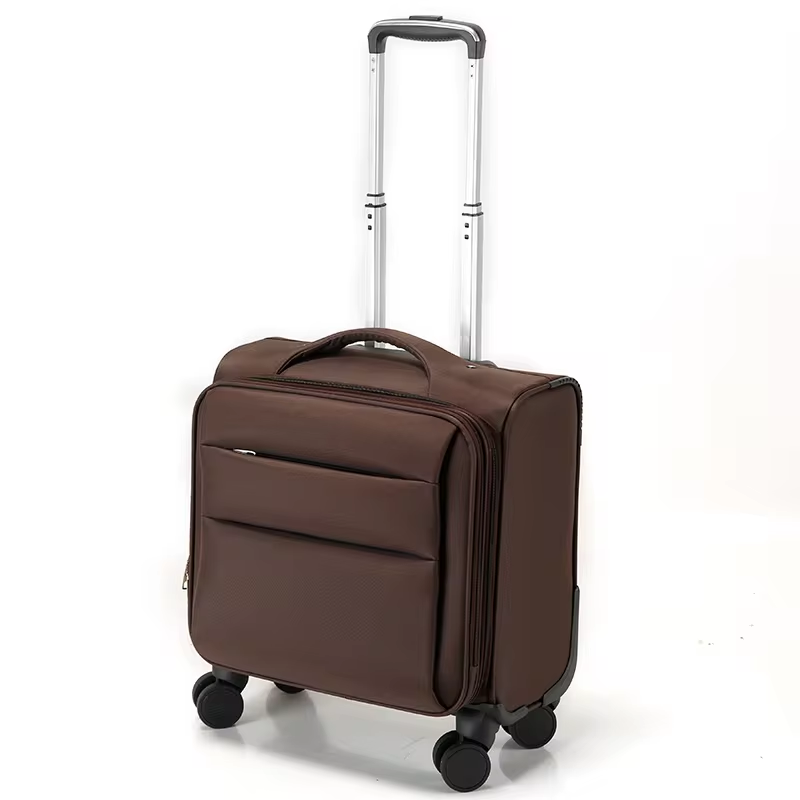 Koffer Kleine Zakelijke Trolley Koffer Voorste Laptoptas Universele Wielbagage Reistassen Rollende Handtas Vrouw Instapdoos Heren
