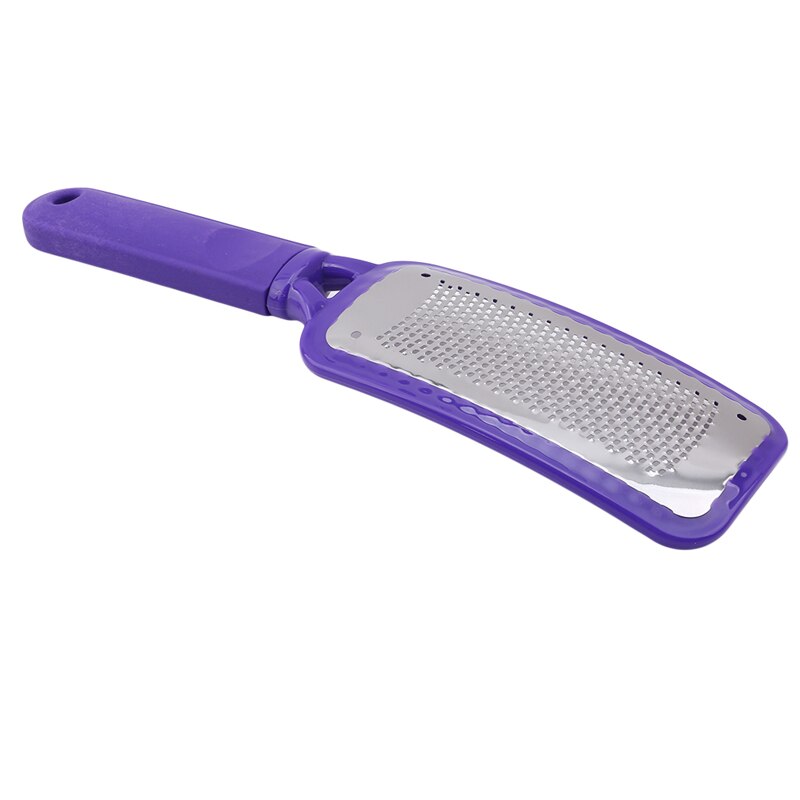 1PC Luxury Stainless Steel Foot Scrub Manicure Nail Tools Foot File Heel File Grater