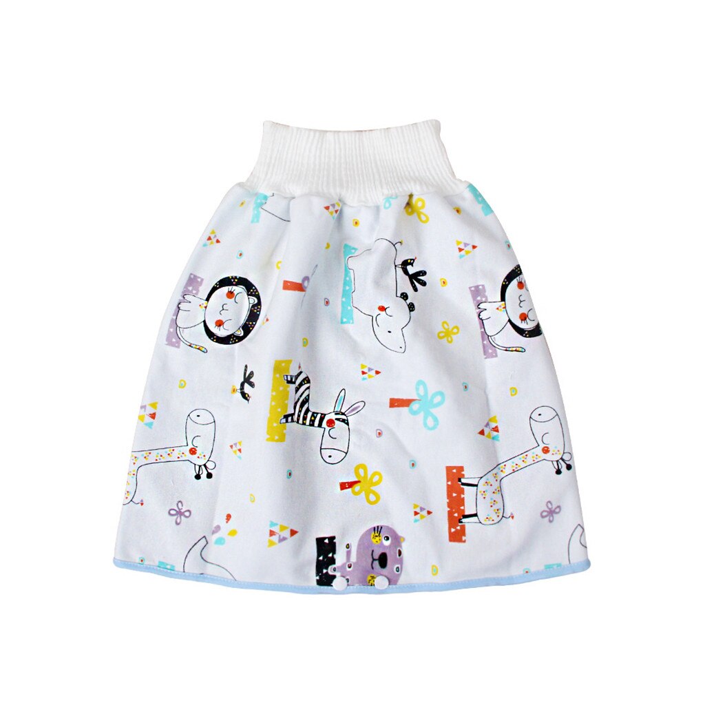 Children Diaper Skirt Comfy Childrens Diaper Skirt Shorts 2 In 1 Waterproof And Absorbent Cloth Diapers Skirt Cartooon #50: D