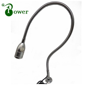 FLEXIBLE GOOSENECK 2W LED MACHINE LAMP