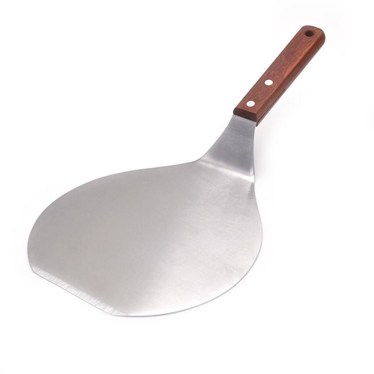 Herramientas de repostería para Pizza, 1 pieza, espátula de acero inoxidable antiincrustante para Pizzas, pala para pasteles, accesorios de cocina,: Default Title