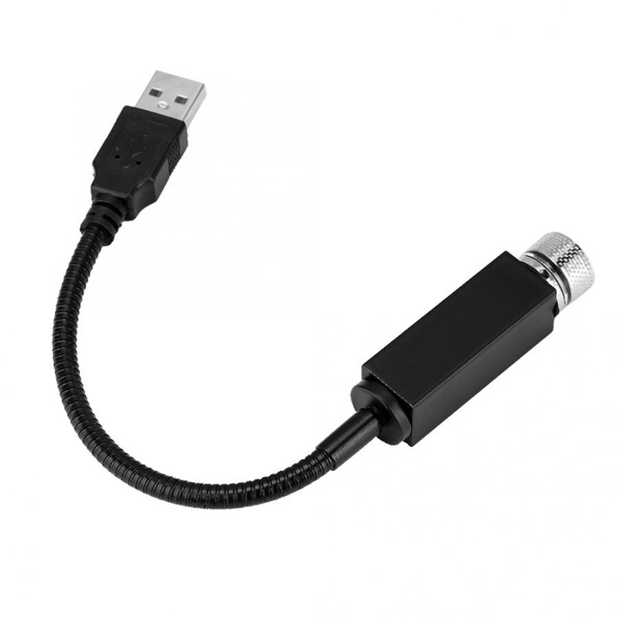 Roadway Safety Traffice Light Mini USB LED Lamp for Car Auto Atmosphere Projector Ceiling Star Red Light Lamp