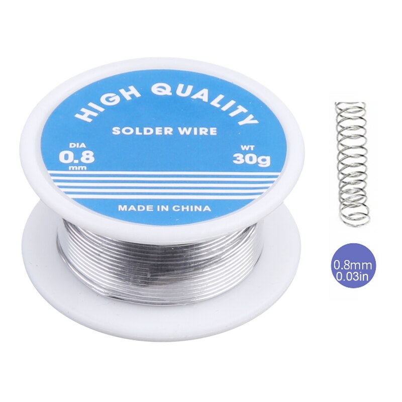 Lead Free Solder Wire Rosin Core Solder Wire Stainless Steel 30g Low Temperature for Electrical Soldering